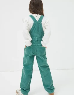 FatFace Cora Cord Dungaree Teal Green Best