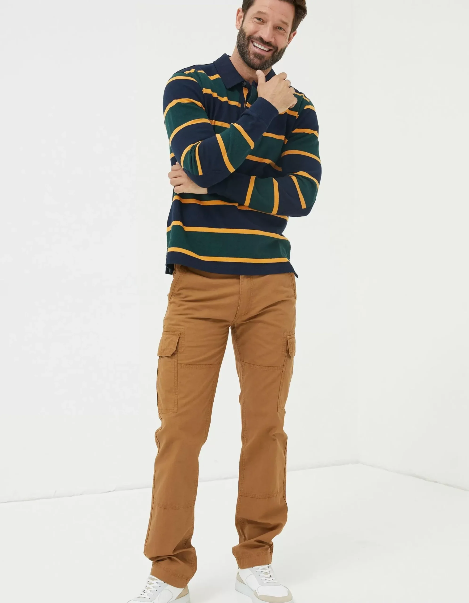 FatFace Corby Ripstop Cargo Trousers Tan Online