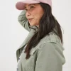 FatFace Cord Baseball Cap Rose Pink New