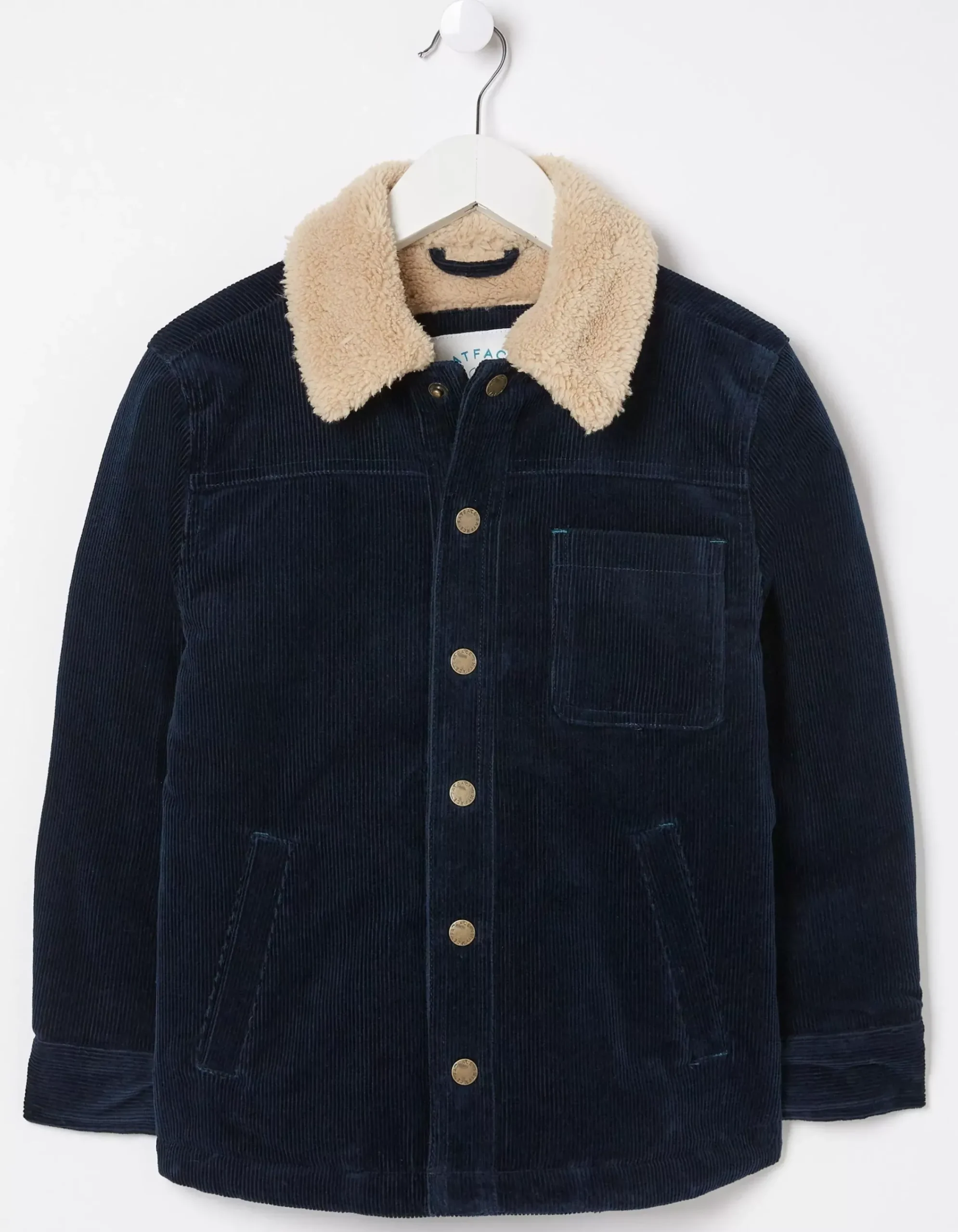 FatFace Cord Shacket Navy