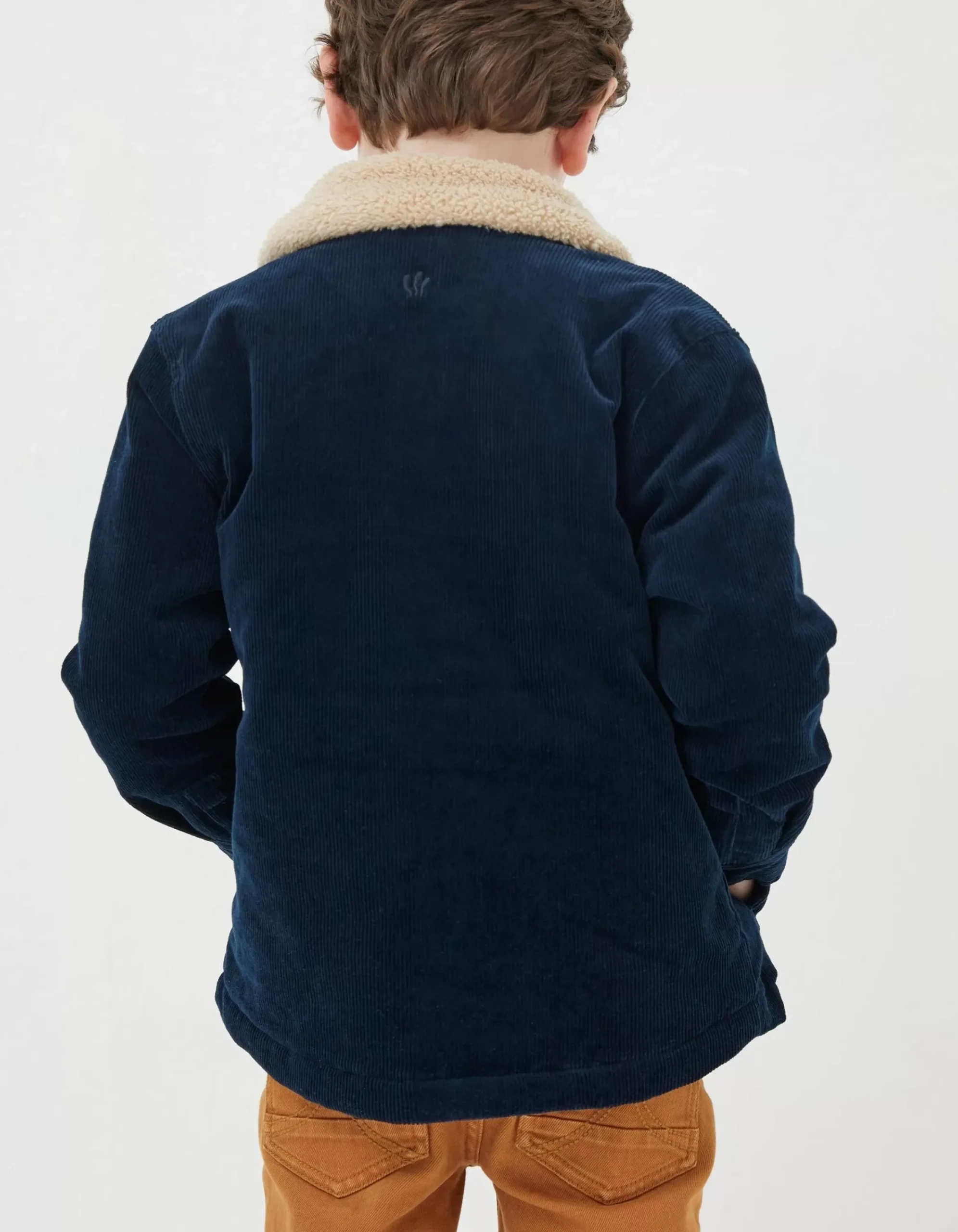 FatFace Cord Shacket Navy