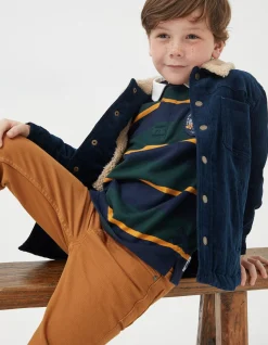 FatFace Cord Shacket Navy
