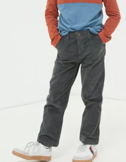 FatFace Cord Trouser Charcoal Grey