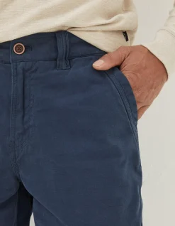FatFace Cove Flat Front Shorts Navy Outlet