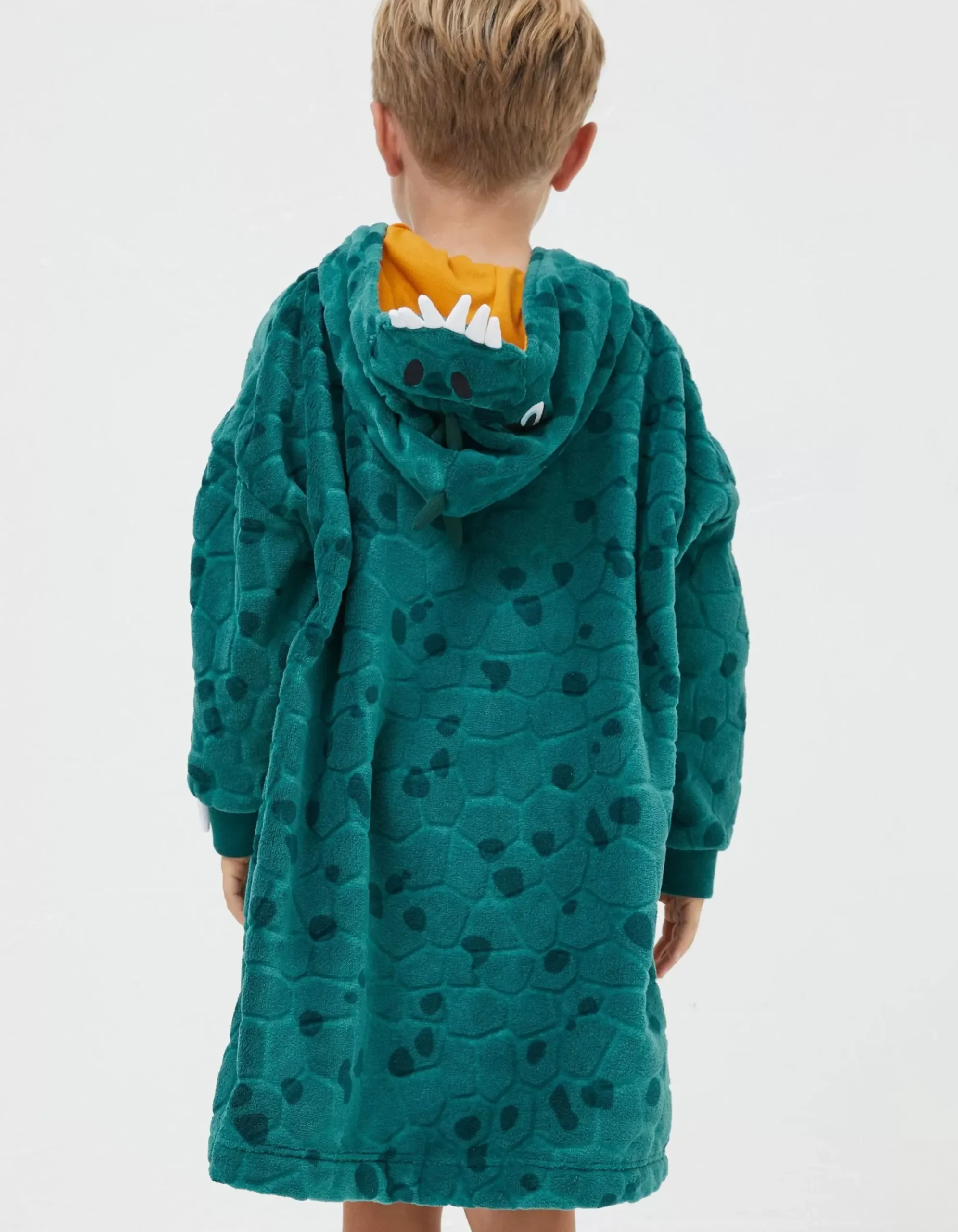 FatFace Crocodile Oversized Hoodie Green Online
