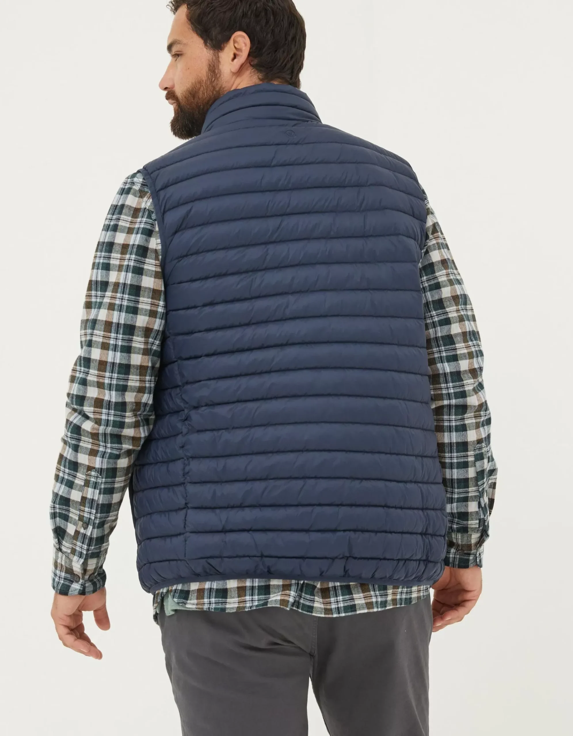 FatFace Dartmouth Gilet Navy Clearance