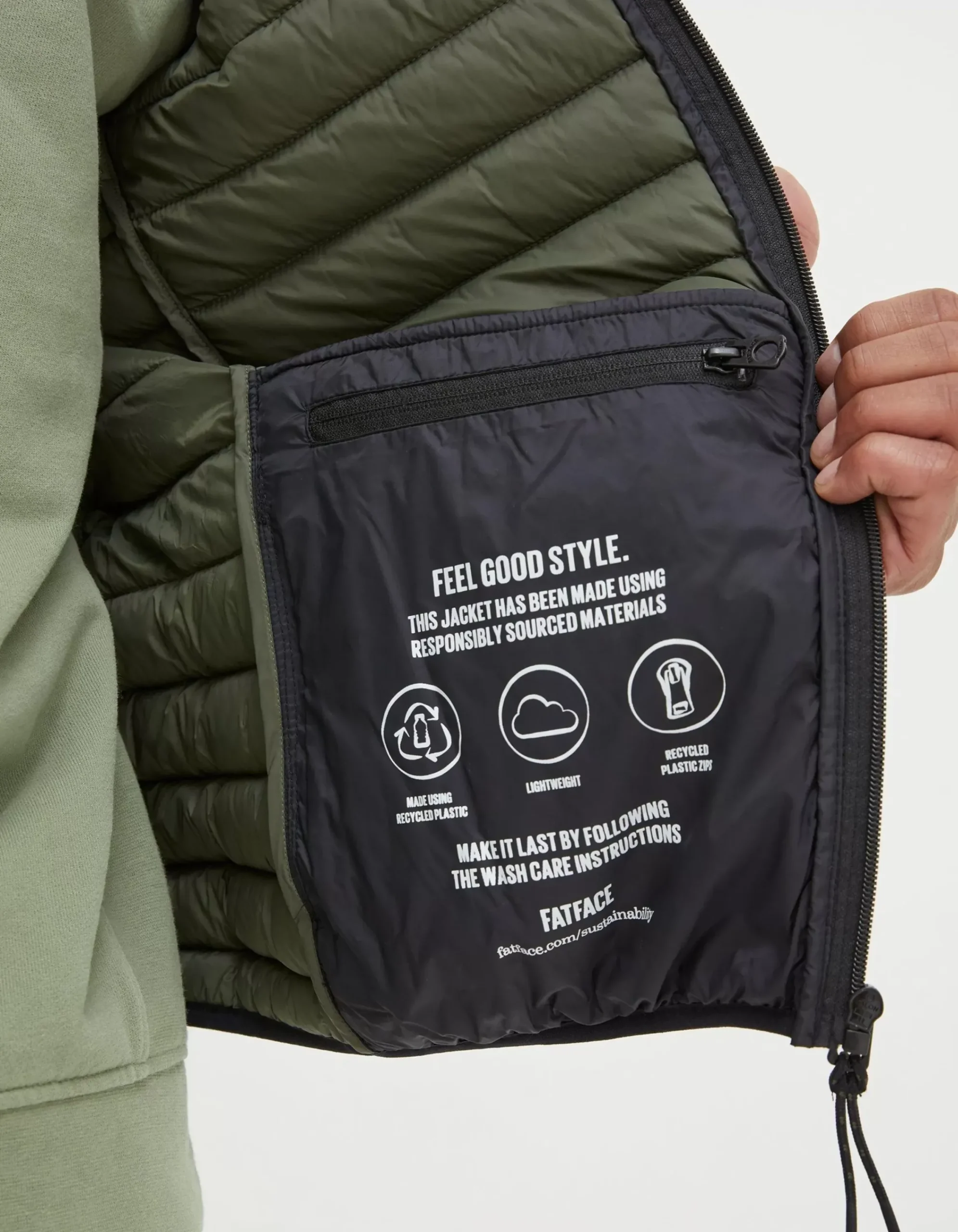 FatFace Dartmouth Gilet Black Clearance
