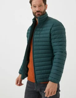 FatFace Dartmouth Puffer Jacket Emerald Green Best