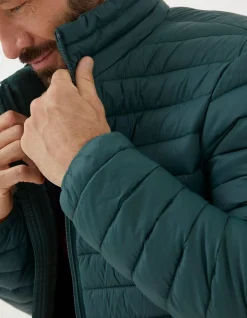 FatFace Dartmouth Puffer Jacket Emerald Green Best