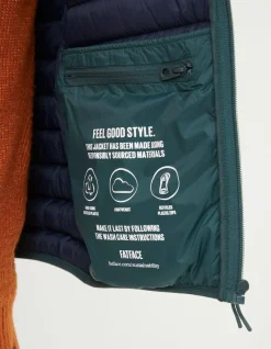 FatFace Dartmouth Puffer Jacket Emerald Green Best