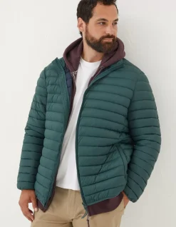 FatFace Dartmouth Puffer Jacket Emerald Green Best
