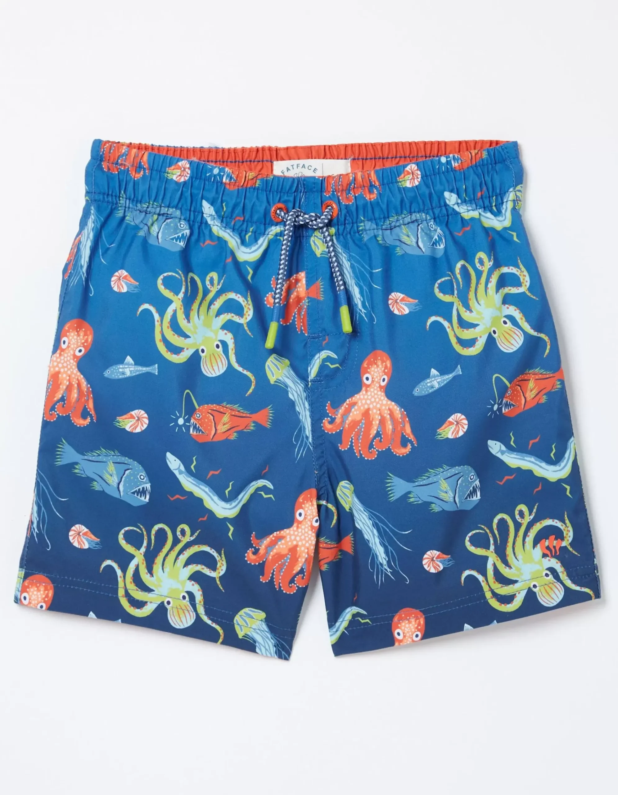 FatFace Deep Sea Boardies Navy Hot