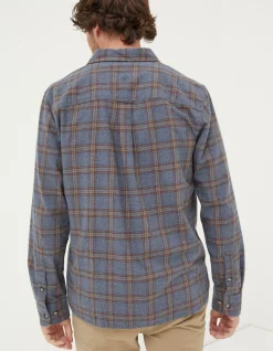 FatFace Earley Check Shirt Grey