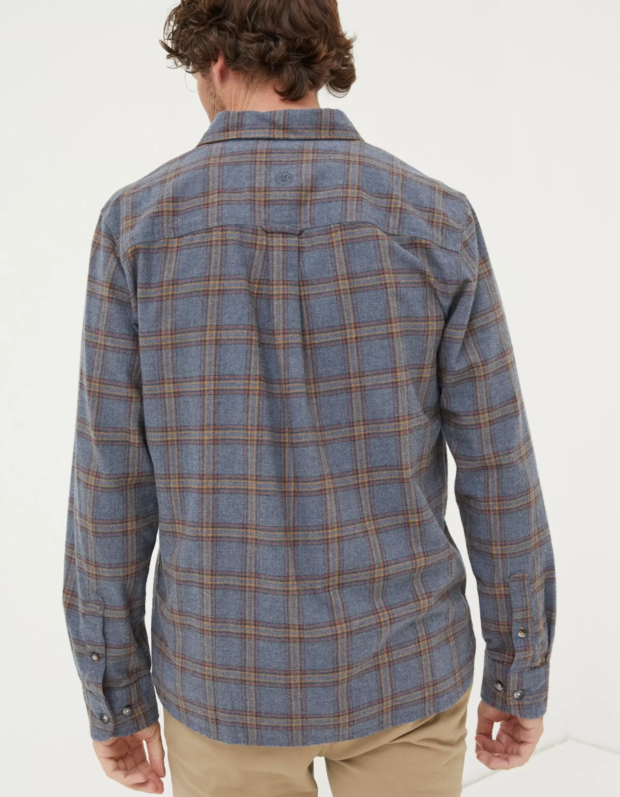 FatFace Earley Check Shirt Grey
