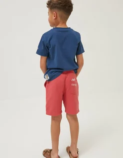 FatFace Eddie Sweat Shorts Red Online