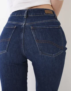 FatFace Elise Wide Leg Comfort Stretch Jeans Indigo New