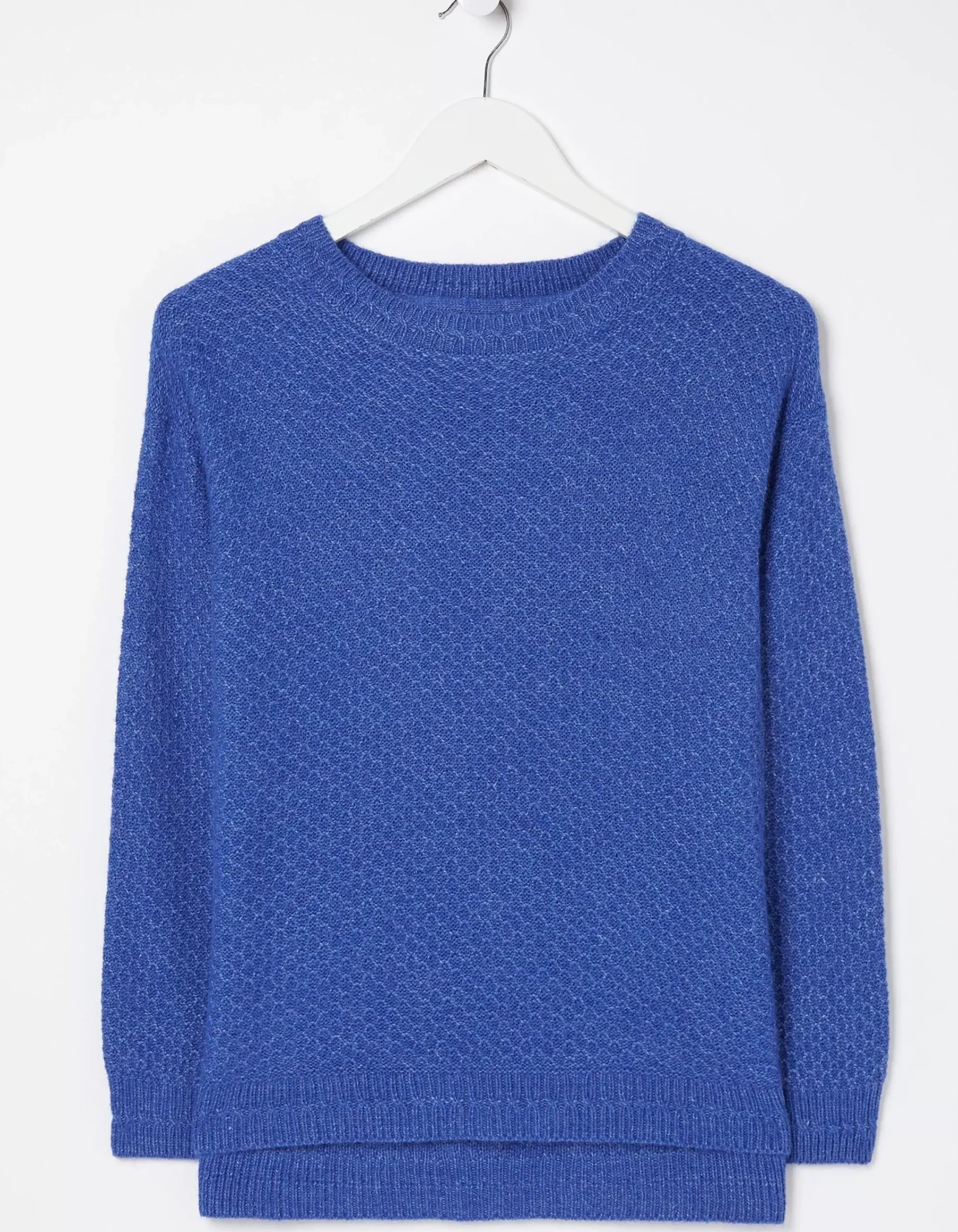FatFace Ellie Crew Jumper Cobalt Blue Clearance