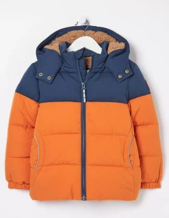 FatFace Ellis Padded Jacket Orange Outlet