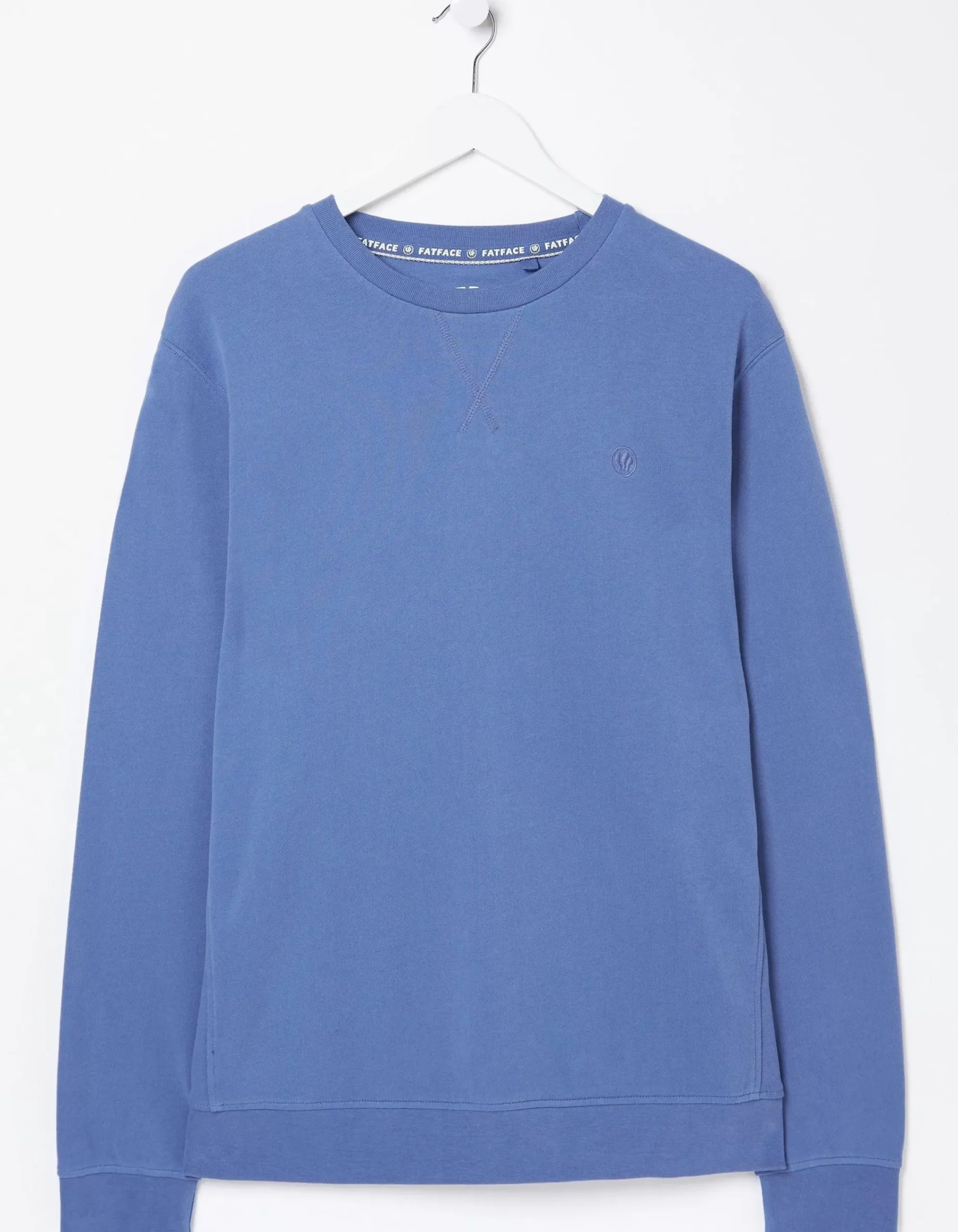 FatFace Emsworth Crew Neck Sweatshirt Cobalt Blue Online