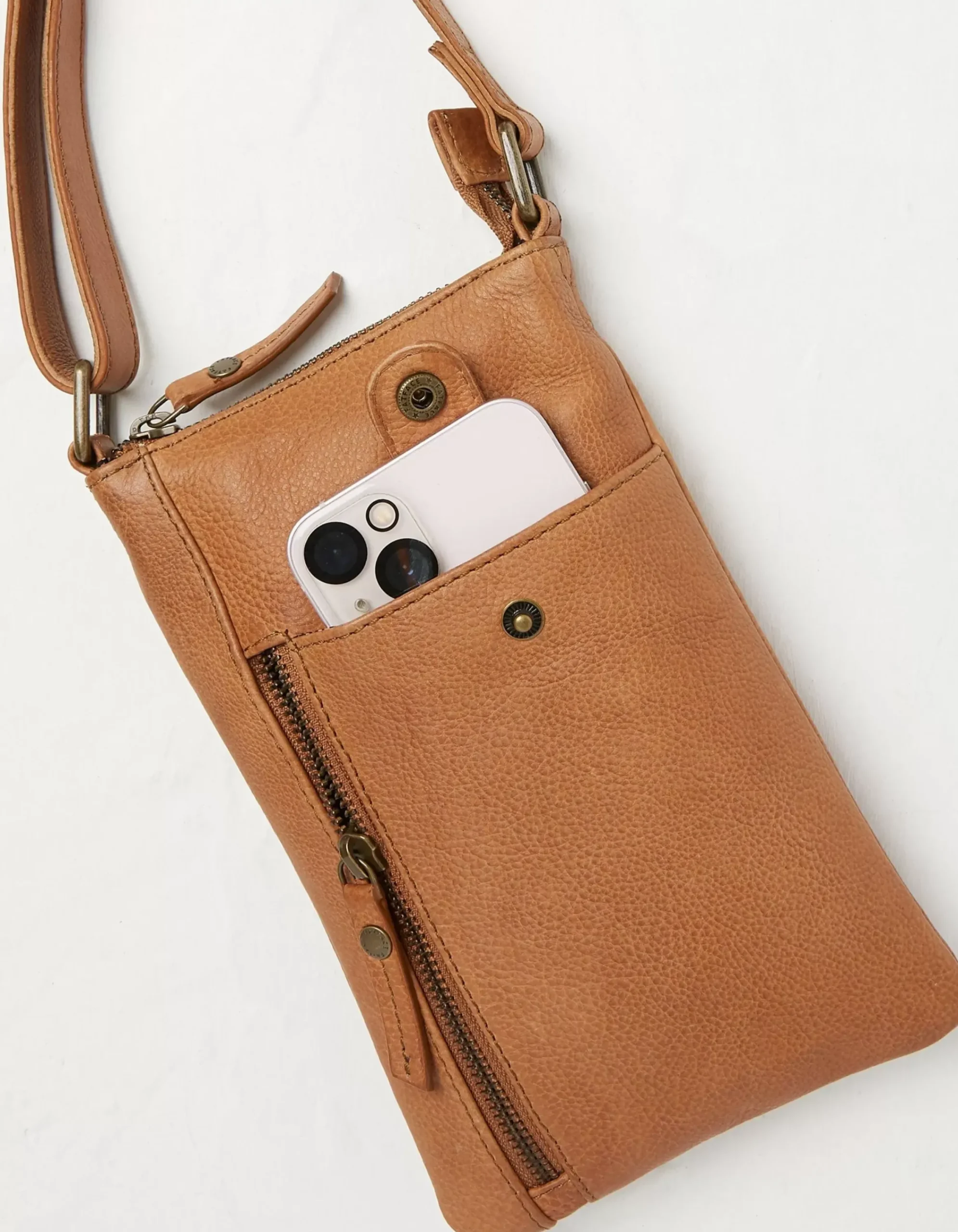 FatFace Essie Phone Bag Tan Online