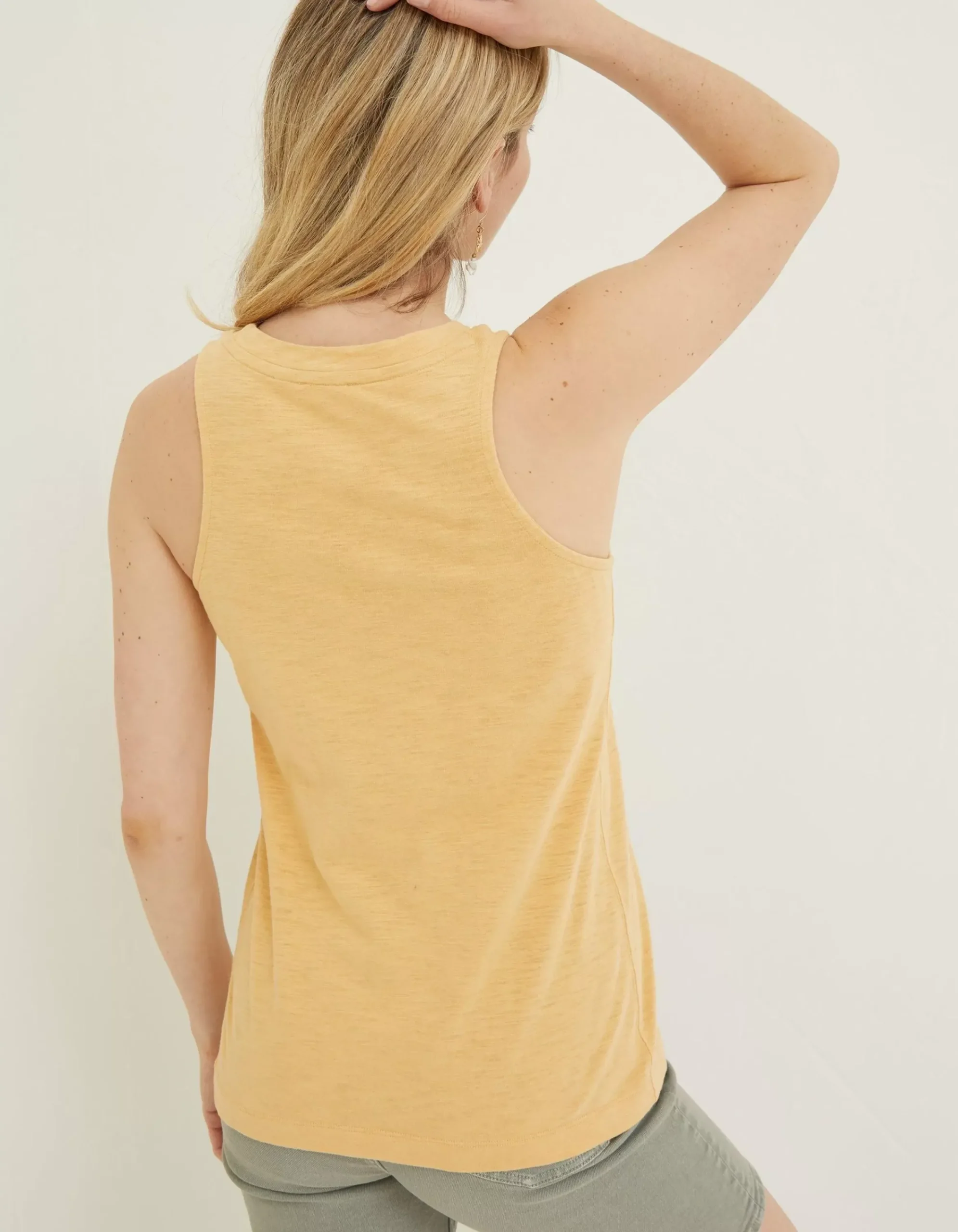 FatFace Explore The Rainforest Vest Golden Yellow Online