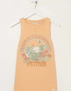 FatFace Explore The Rainforest Vest Golden Yellow Online