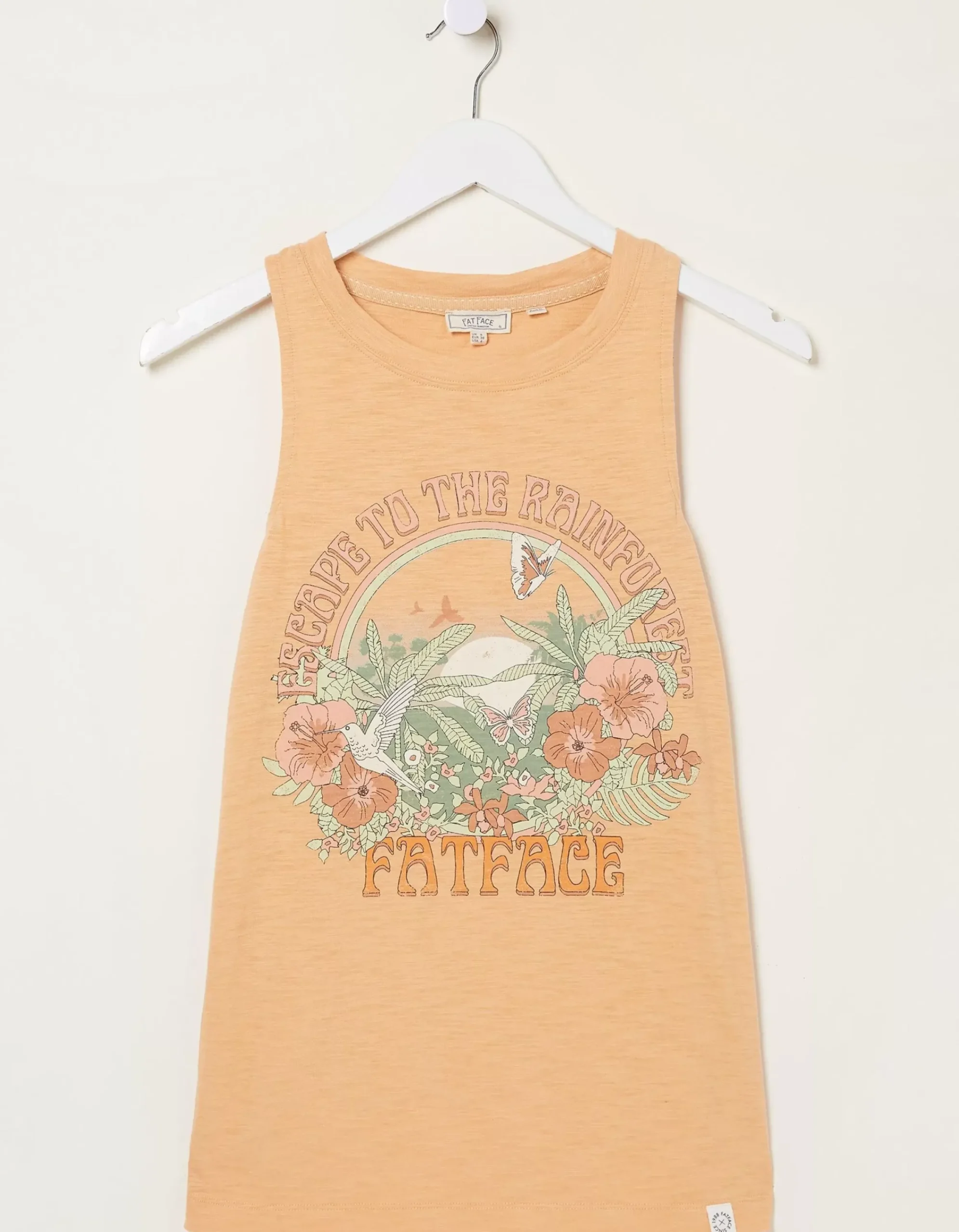 FatFace Explore The Rainforest Vest Golden Yellow Online