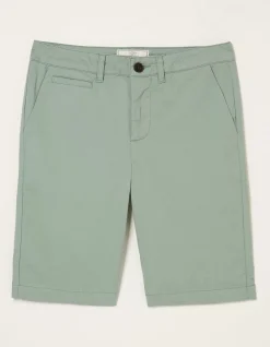 FatFace Falmouth Bermuda Chino Shorts Light Teal Outlet