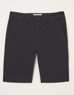 FatFace Falmouth Bermuda Chino Shorts Black Discount