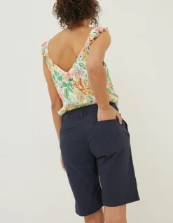 FatFace Falmouth Bermuda Chino Shorts Navy Hot