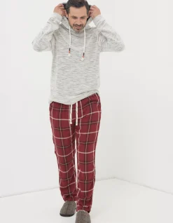 FatFace Falmouth Jacquard Pyjama Bottoms Red Best