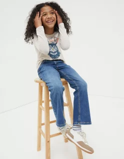 FatFace Farley Flared Denim Jeans Denim Blue Online