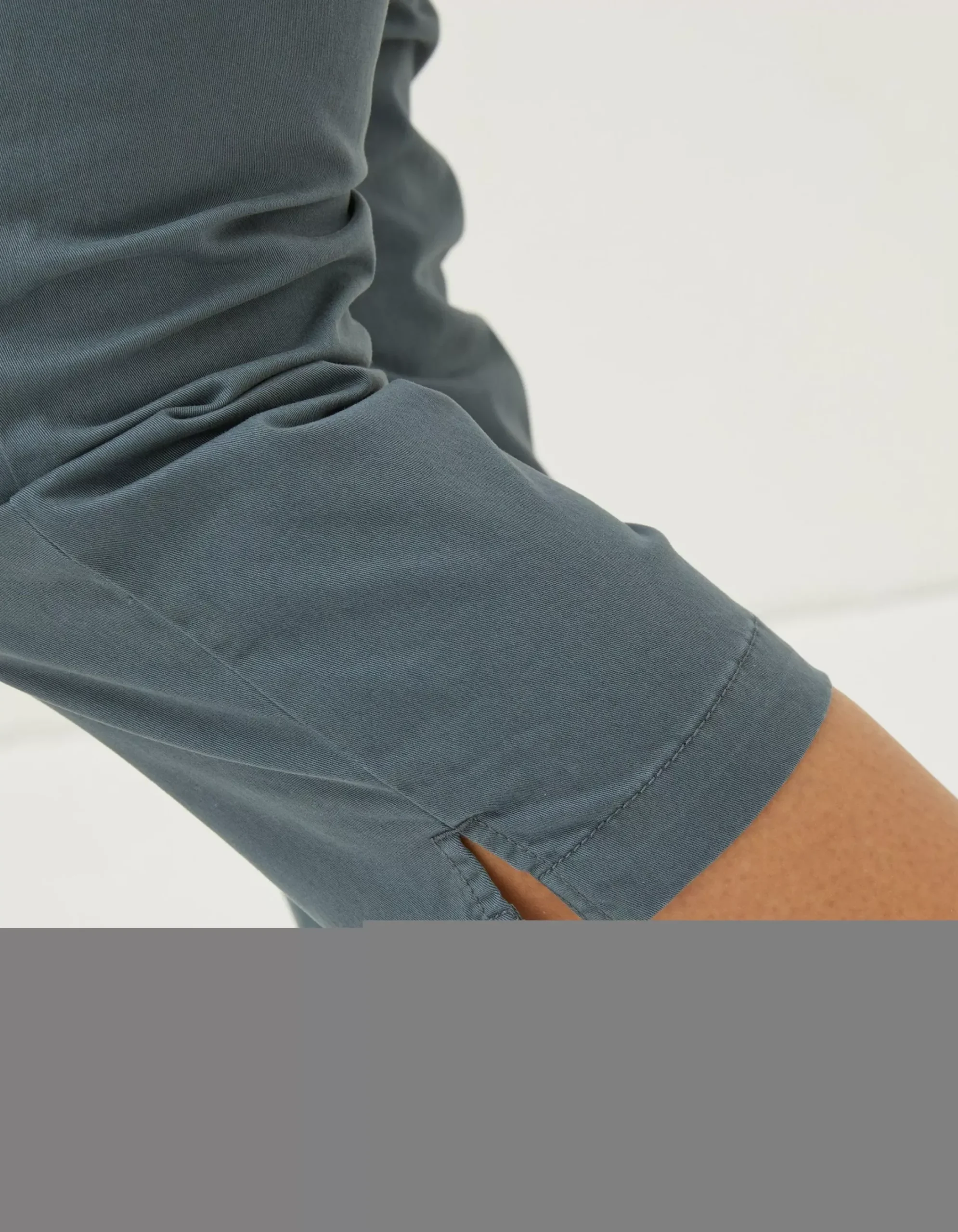 FatFace Farnham Cropped Chinos Teal Green New