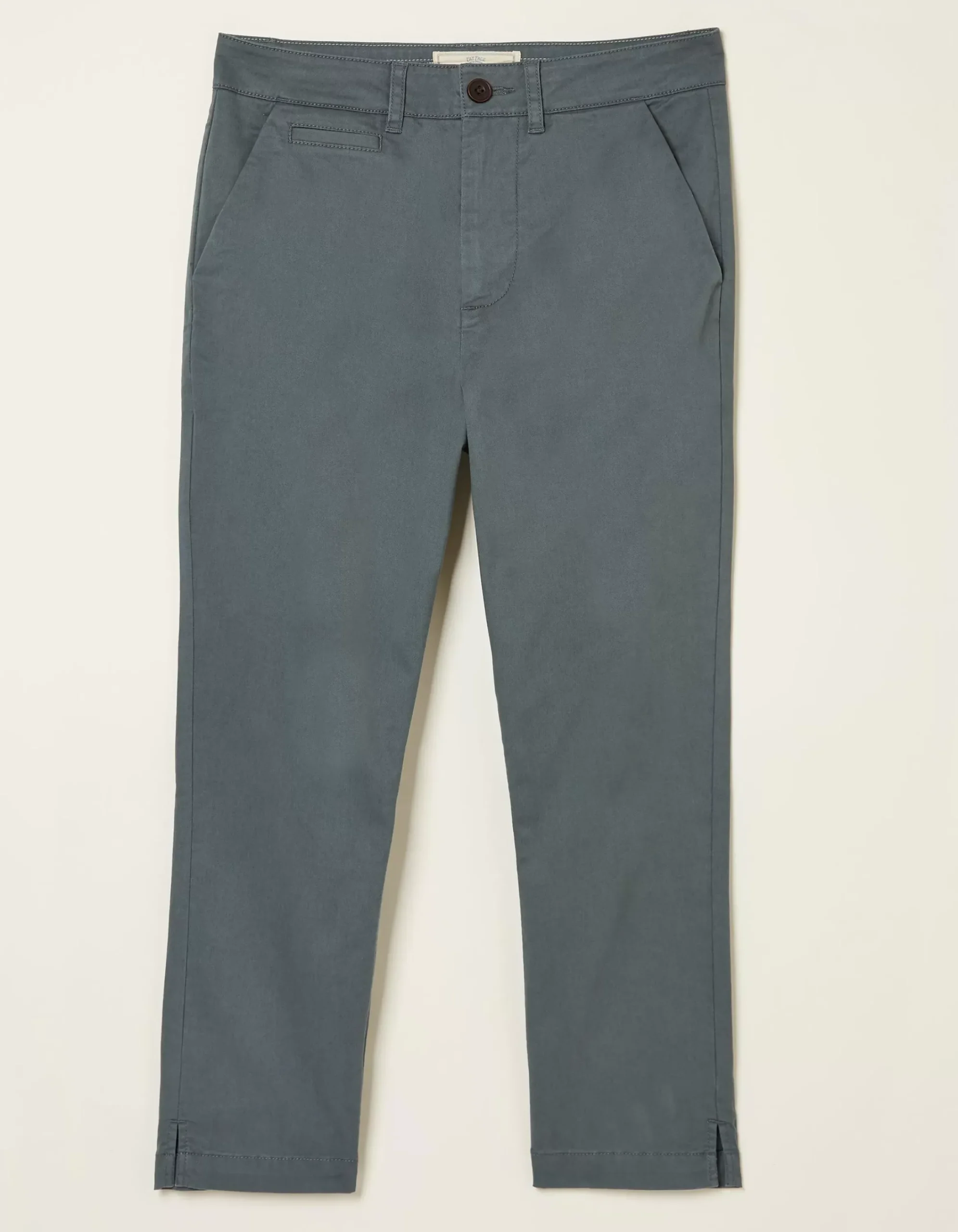 FatFace Farnham Cropped Chinos Teal Green New