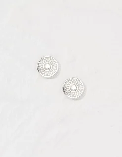 FatFace Filagree Studs Silver New