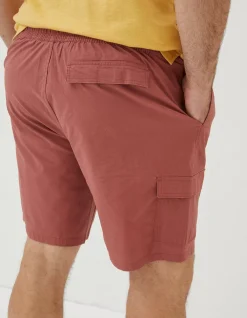 FatFace Filey Cargo Swim Shorts Terracotta Online