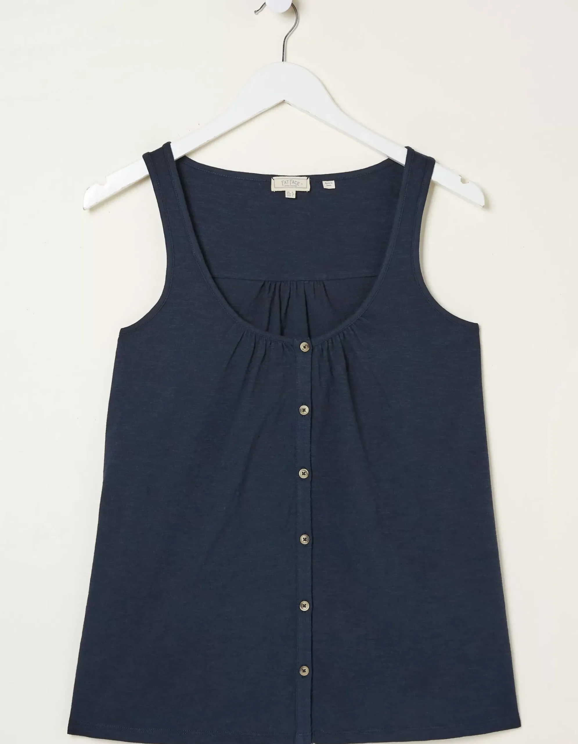 FatFace Flora Vest Navy Best