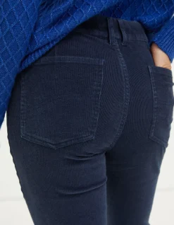 FatFace Fly Flare Corduroy Trousers Navy