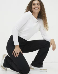 FatFace Fly Flare Jeans Black Best