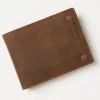 FatFace Foldover Nubuck Wallet Washed Tan Best