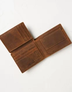 FatFace Foldover Nubuck Wallet Washed Tan Best