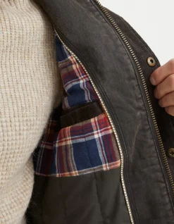 FatFace Hadley Hooded Jacket Brown Best