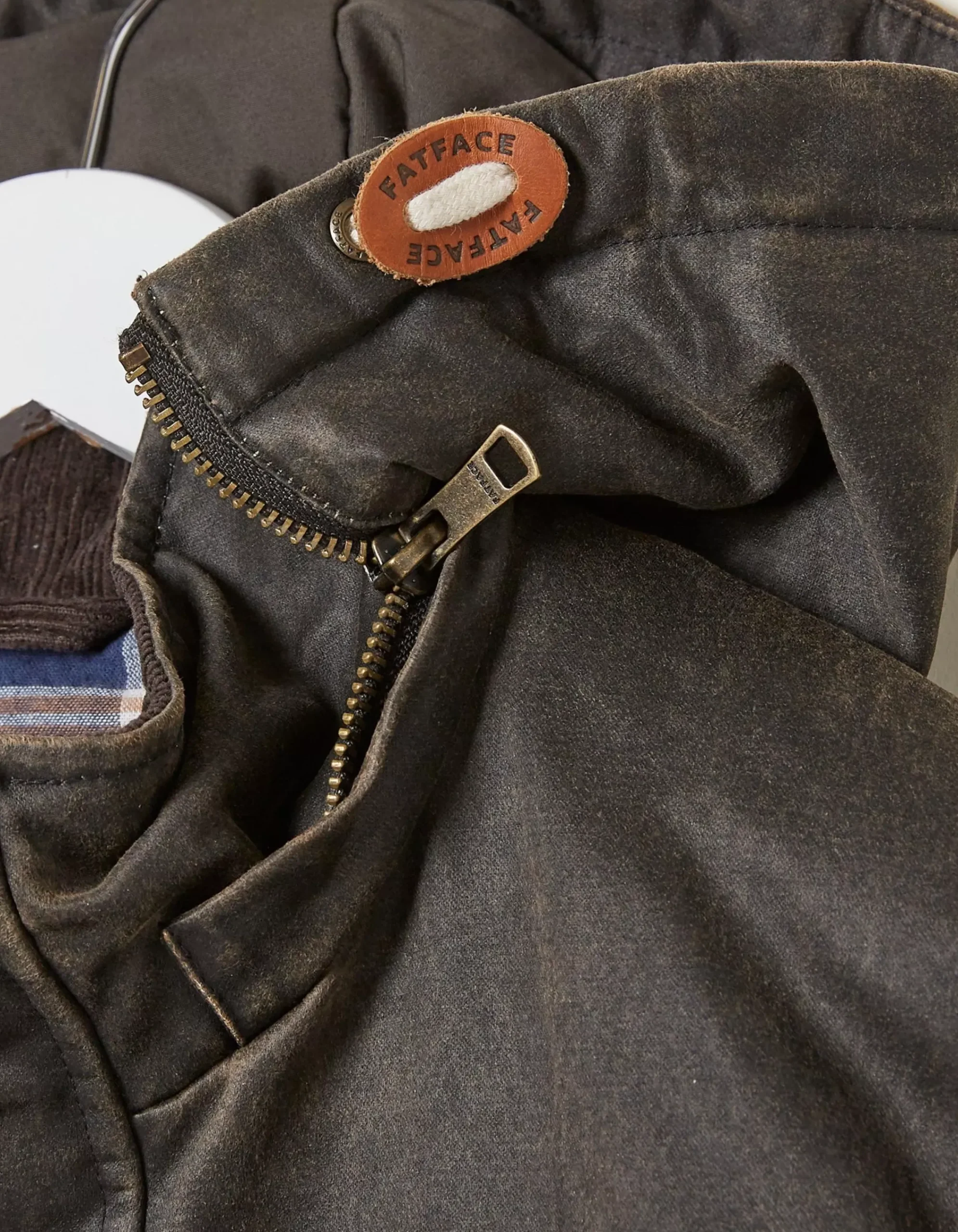 FatFace Hadley Hooded Jacket Brown Best