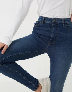 FatFace Harlow High Waist Stretch Skinny Jeans Bluevintage Best