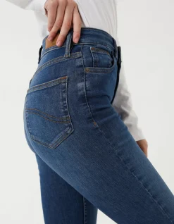 FatFace Harlow High Waist Stretch Skinny Jeans Bluevintage Best