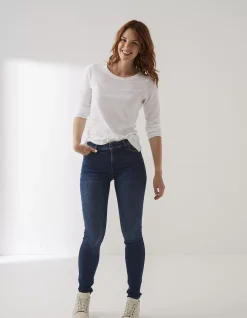 FatFace Harlow High Waist Stretch Skinny Jeans Bluevintage Best
