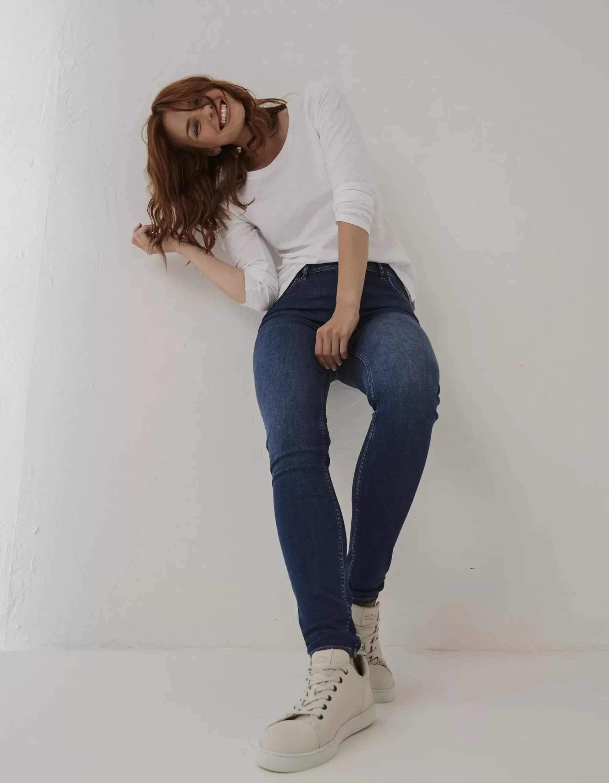 FatFace Harlow High Waist Stretch Skinny Jeans Bluevintage Best