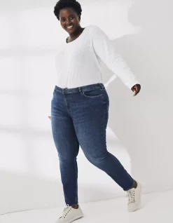FatFace Harlow High Waist Stretch Skinny Jeans Bluevintage Best