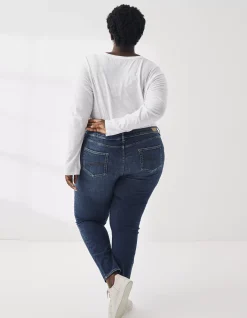 FatFace Harlow High Waist Stretch Skinny Jeans Bluevintage Best