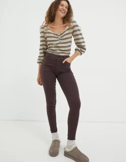 FatFace Harlow Jegging Purple Sale